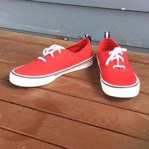 NWOT🚨SPERRY Red Top Sider Sneakers